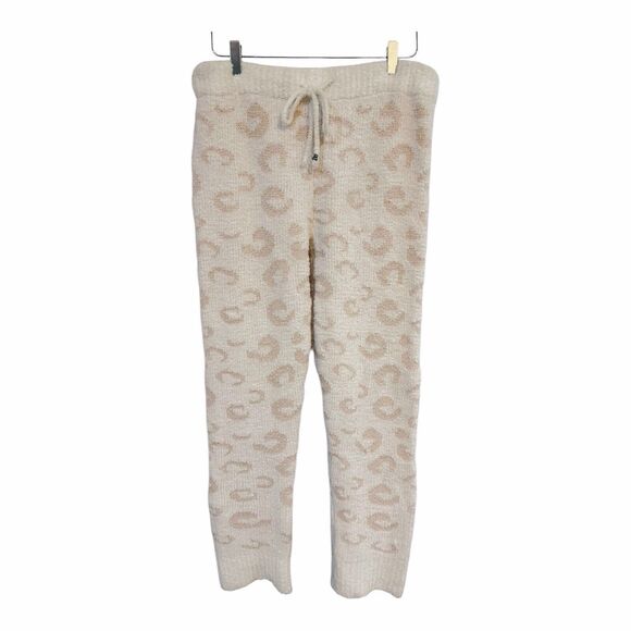 POL Cozy It Up Lounge Set Pink/White Animal Print NWT Sz L Tie Waist - Picture 6 of 9